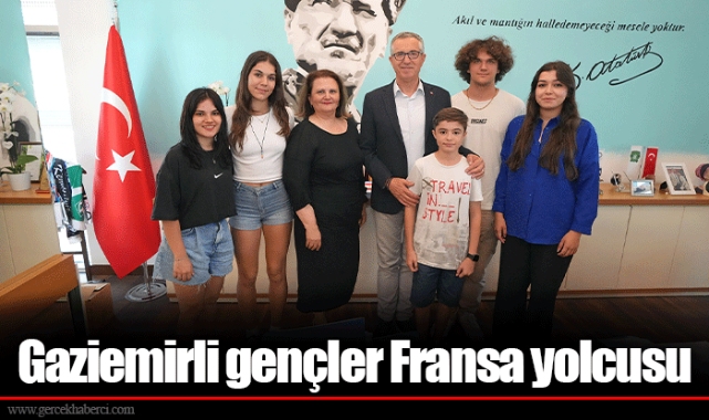 Gaziemirli gençler Fransa yolcusu