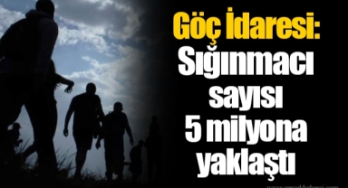Göç İdaresi: Sığınmacı sayısı 5 milyona yaklaştı