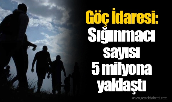 Göç İdaresi: Sığınmacı sayısı 5 milyona yaklaştı