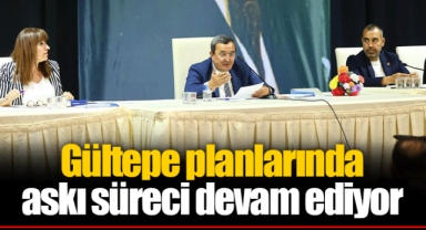 Gültepe planlarında askı süreci devam ediyor