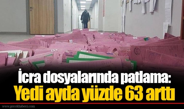 İcra dosyalarında patlama: Yedi ayda yüzde 63 arttı