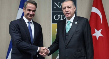 İlişkilerde yeni dönem: Erdoğan, Yunanistan Başbakanı Miçotakis ile bir araya geldi