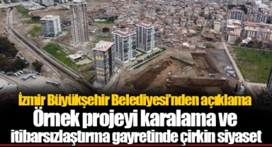 İzmir Büyükşehir Belediyesi’nden açıklama