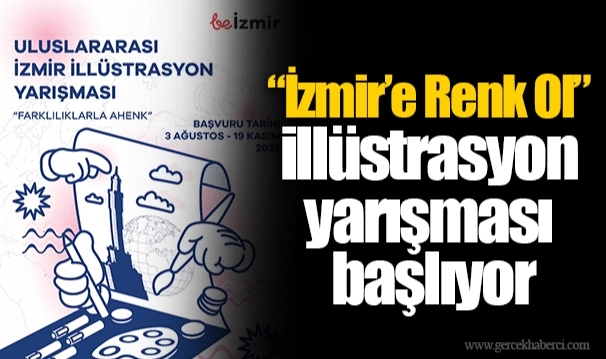 “İzmir’e Renk Ol” illüstrasyon yarışması başlıyor