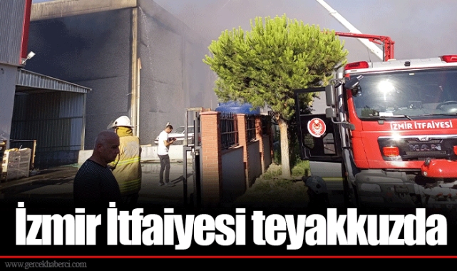 İzmir İtfaiyesi teyakkuzda