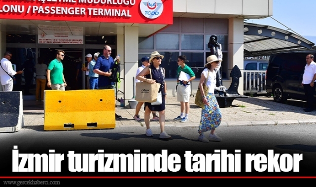 İzmir turizminde tarihi rekor