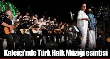Kaleiçi’nde Türk Halk Müziği esintisi