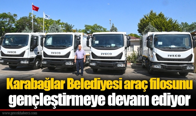 Karabağlar Belediyesi araç filosunu gençleştirmeye devam ediyor