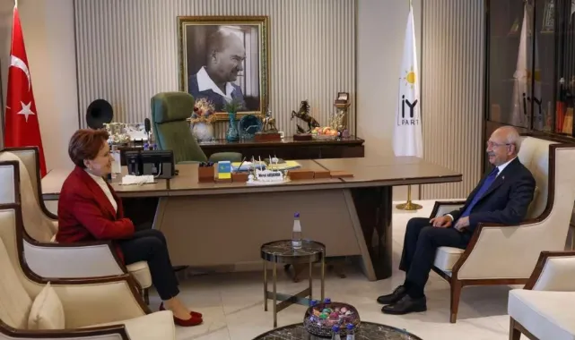 Kılıçdaroğu ile Akşener seçimden sonra ilk kez bir araya geldi