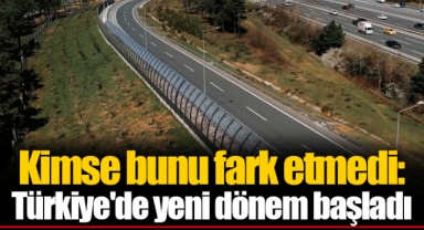 Kimse bunu fark etmedi: Türkiye'de yeni dönem başladı