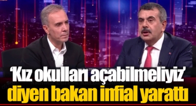 ‘Kız okulları açabilmeliyiz’ diyen bakan infial yarattı