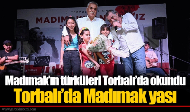 Madımak’ın türküleri Torbalı’da okundu
