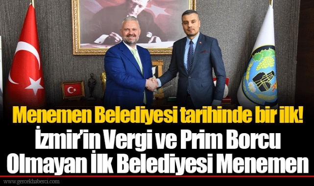 Menemen Belediyesi tarihinde bir ilk!