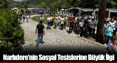 Narlıdere’nin Sosyal Tesislerine Büyük İlgi