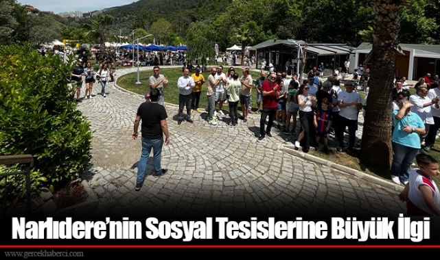 Narlıdere’nin Sosyal Tesislerine Büyük İlgi
