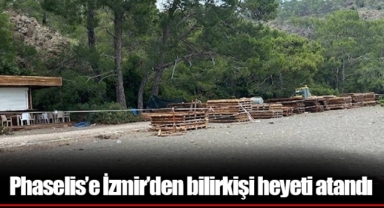 Phaselis’e İzmir’den bilirkişi heyeti atandı