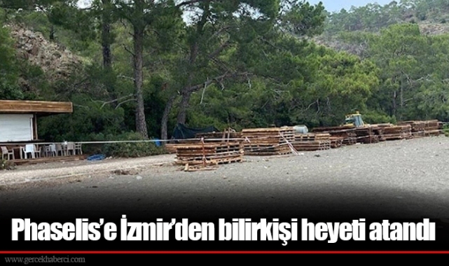 Phaselis’e İzmir’den bilirkişi heyeti atandı