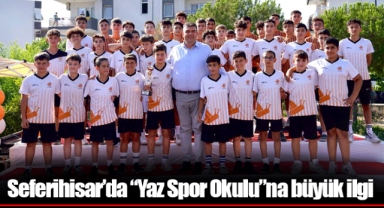 Seferihisar’da “Yaz Spor Okulu”na büyük ilgi