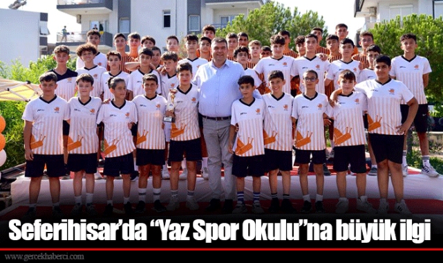 Seferihisar’da “Yaz Spor Okulu”na büyük ilgi