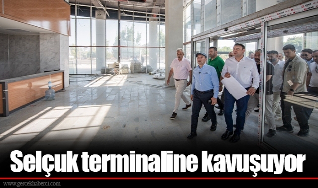 Selçuk terminaline kavuşuyor