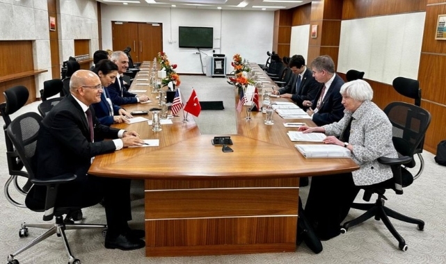 Şimşek, G20 Zirvesi'nde ABD'li mevkidaşı Yellen ile görüştü