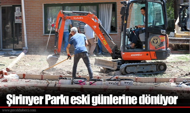 Şirinyer Parkı eski günlerine dönüyor