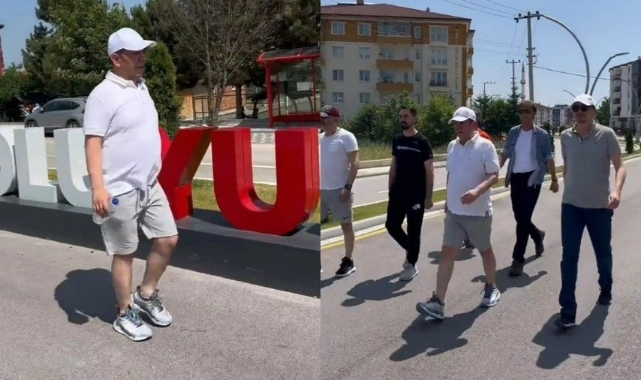 Tanju Özcan'ın CHP Genel Merkezi'ne yürüyüşü başladı