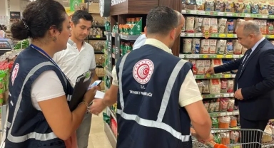 Ticaret Bakanlığı'ndan marketlerde fiyat ve etiket denetimi