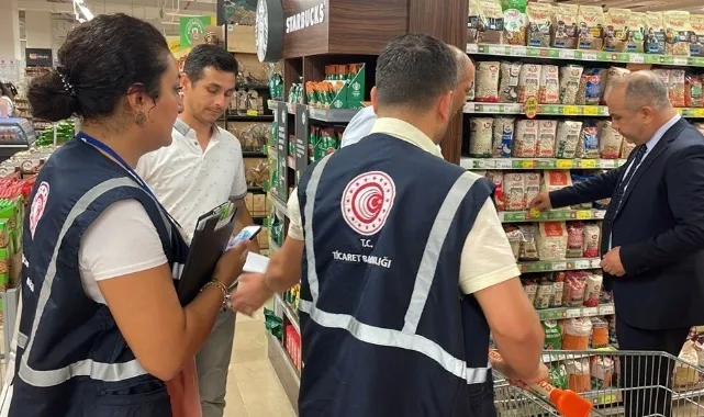 Ticaret Bakanlığı'ndan marketlerde fiyat ve etiket denetimi