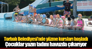 Torbalı Belediyesi’nde yüzme kursları başladı