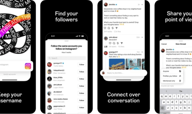 Twitter’a rakip olacak Threads kullanıma açıldı