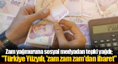 Zam yağmuruna sosyal medyadan tepki yağdı;