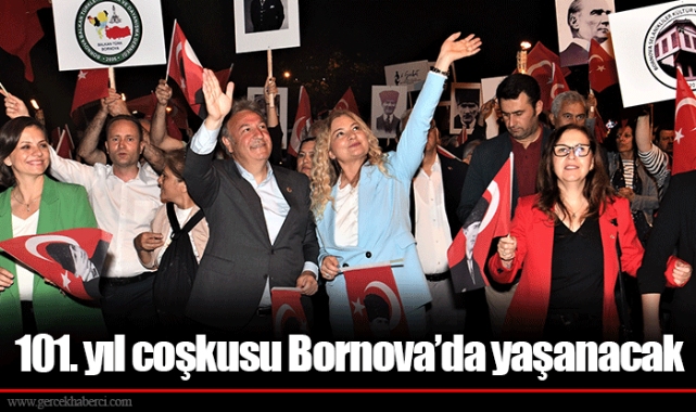 101. yıl coşkusu Bornova’da yaşanacak