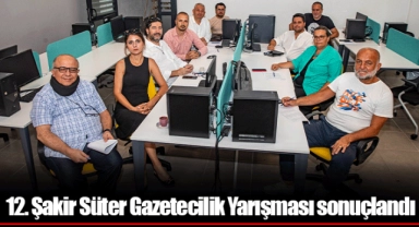 12. Şakir Süter Gazetecilik Yarışması sonuçlandı