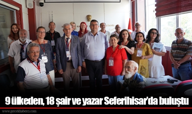 9 ülkeden, 18 şair ve yazar Seferihisar’da buluştu  