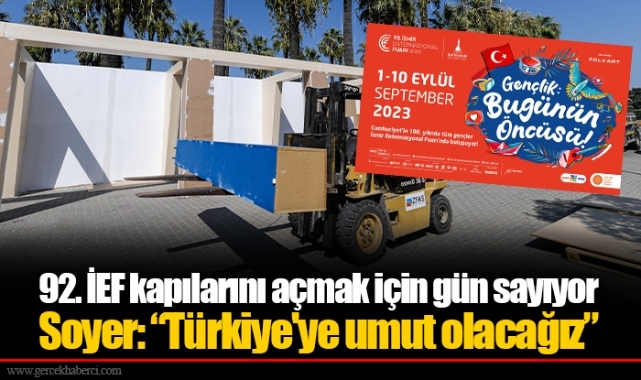 92. İEF kapılarını açmak için gün sayıyor