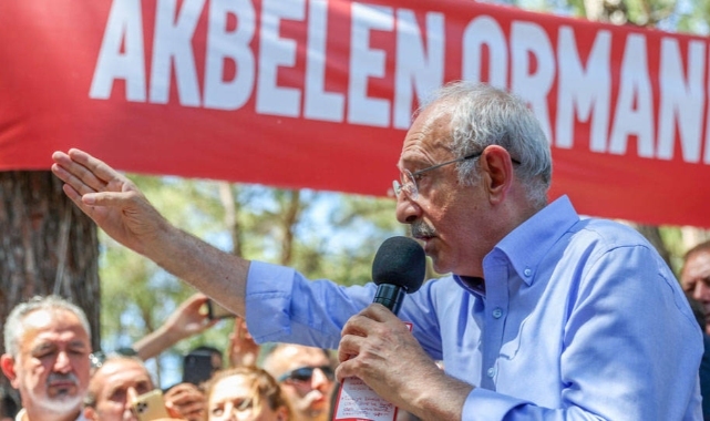 Akbelen'de jandarma seyyar tuvaletlerin önüne barikat kurdu, Kılıçdaroğlu tepki gösterdi
