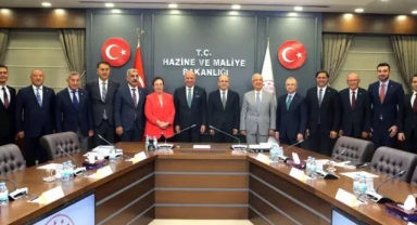 ASO yönetiminden Bakan Şimşek'e ziyaret