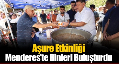 Aşure Etkinliği Menderes’te Binleri Buluşturdu