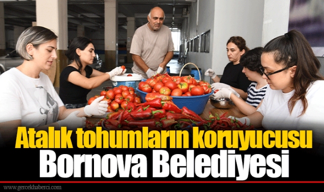 Atalık tohumların koruyucusu Bornova Belediyesi