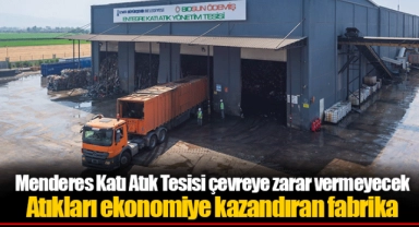 Atıkları ekonomiye kazandıran fabrika