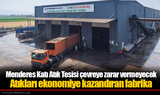 Atıkları ekonomiye kazandıran fabrika