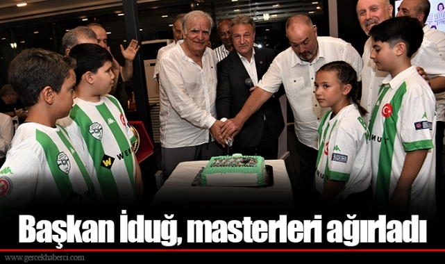Başkan İduğ, masterleri ağırladı