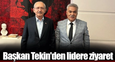 Başkan Tekin'den lidere ziyaret