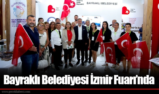 Bayraklı Belediyesi İzmir Fuarı’nda