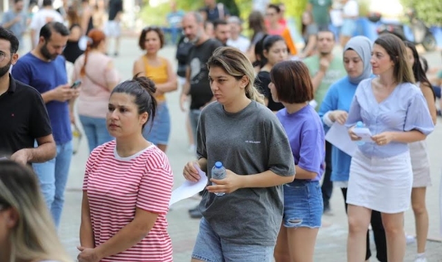 Bayraklı’da sınav heyecanı