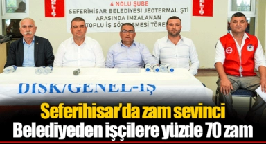 ​​​​​​​Belediyeden işçilere yüzde 70 zam