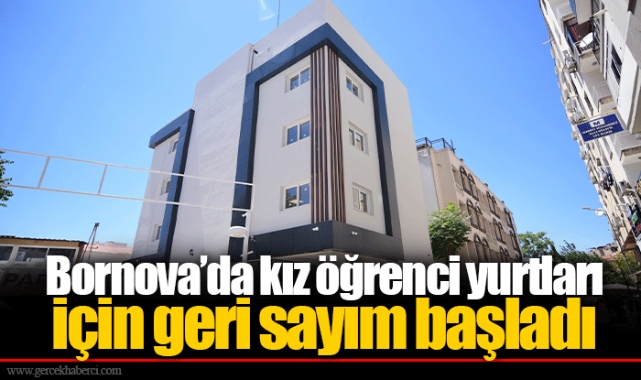 Bornova’da kız öğrenci yurtları için geri sayım başladı