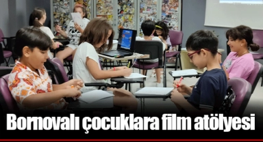 Bornovalı çocuklara film atölyesi
