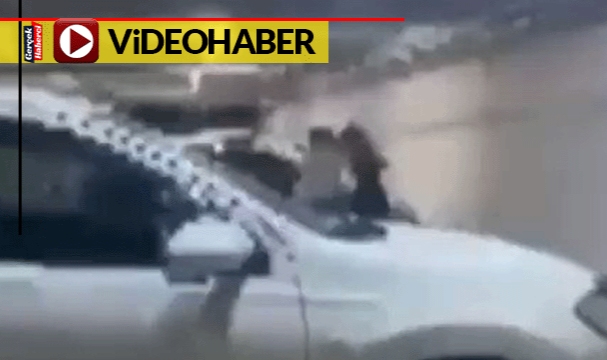 Boşandığı eşini otoparkta öldüresiye dövdü, "Yeter" çığlıkları yankılandı
